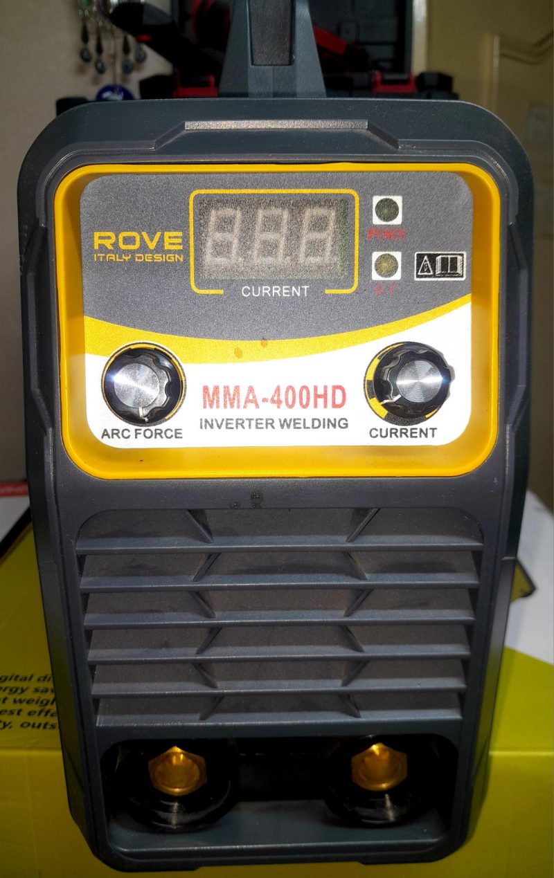 دستگاه جوش اینورتر جعبه بزرگ کیف وگارانتیMMA-400HD ROVE - Image 7