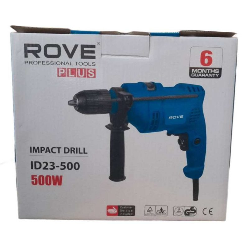 دریل 13 چکشی راوه 500 وات مدل ID23-500