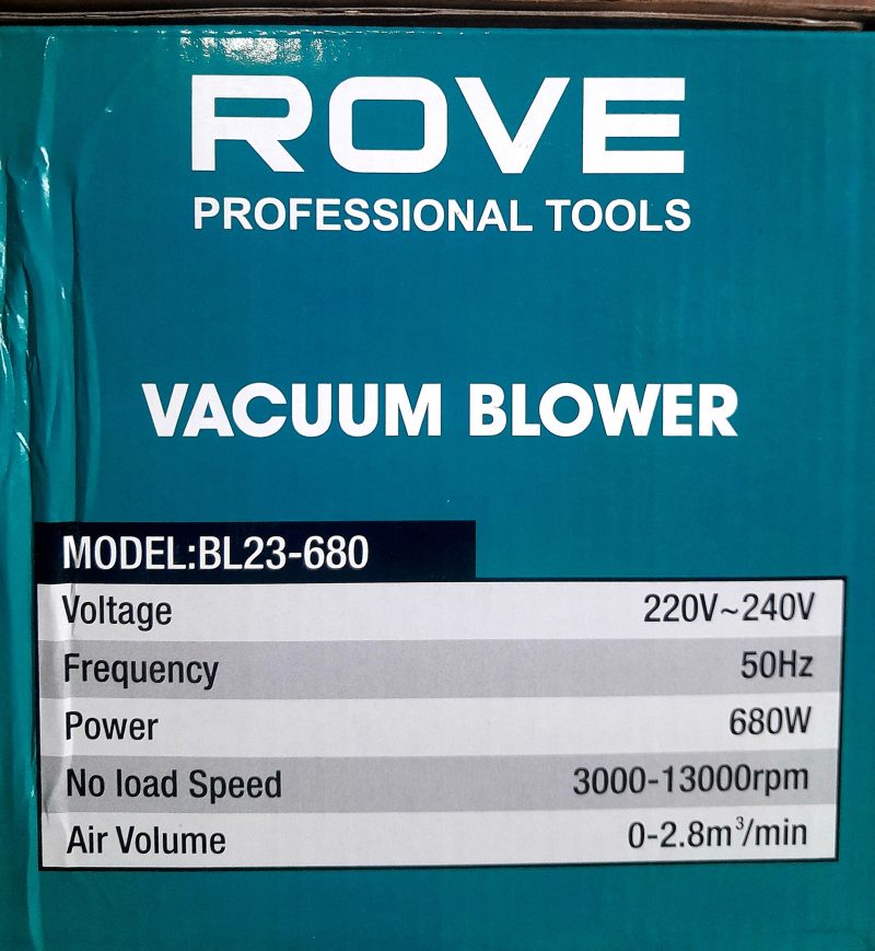 بلوور (دمنده مکنده) 680وات ROVE - Image 5