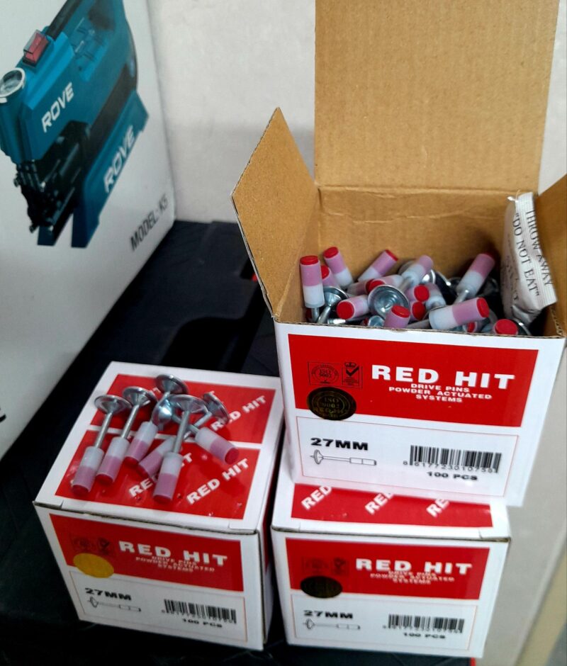 ۲۰۲۵۰۸۰۲_۱۶۵۲۵۰ میخ چاشنی سرخود برند ردهیت اصل 2.7سانت هولوگرام دار - Image 1