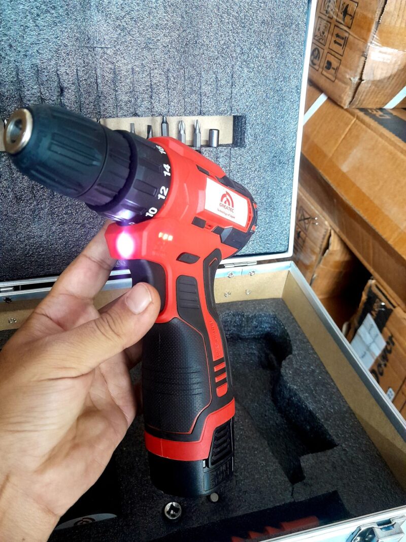 دریل شارژی 24ولت براشلس  گریتک مدل کد24 لیتیوم - Image 10