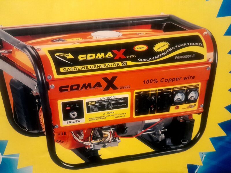 موتور برق3.5کیلووات استارتی هندلیکوماکس مدل6800 تمام مس - Image 3
