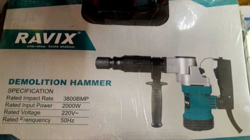 چکش تخریب7کیلویی برند راویکس مدلRX-810 - Image 1