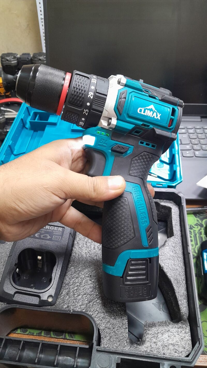 دریل چکشی شارژیبراشلس 16.8ولت مدل cx-1682BL کلایمکس - Image 2