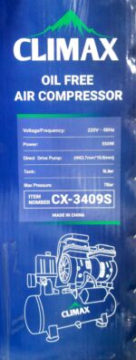 کمپرسور 10 لیتری سایلنت کلایمکس - تصویر 2