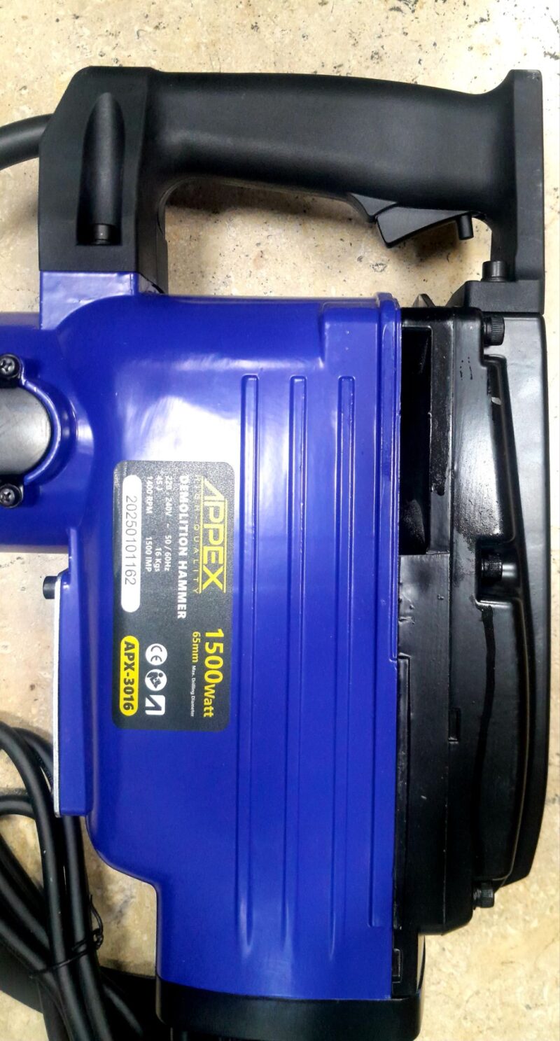 چکش تخریب 16کیلویی 1500وات اپکس مدل APX3016 - تصویر 2