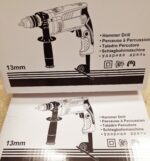 دریل13چکشی نیم تنه فلزی طرح ماکیتا مدل HP1630 - تصویر 5