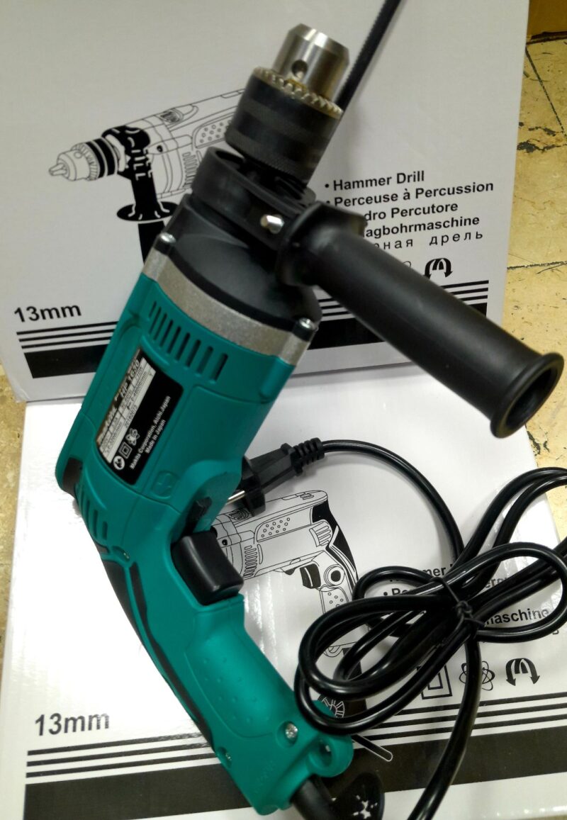 دریل13چکشی نیم تنه فلزی طرح ماکیتا مدل HP1630 - تصویر 2