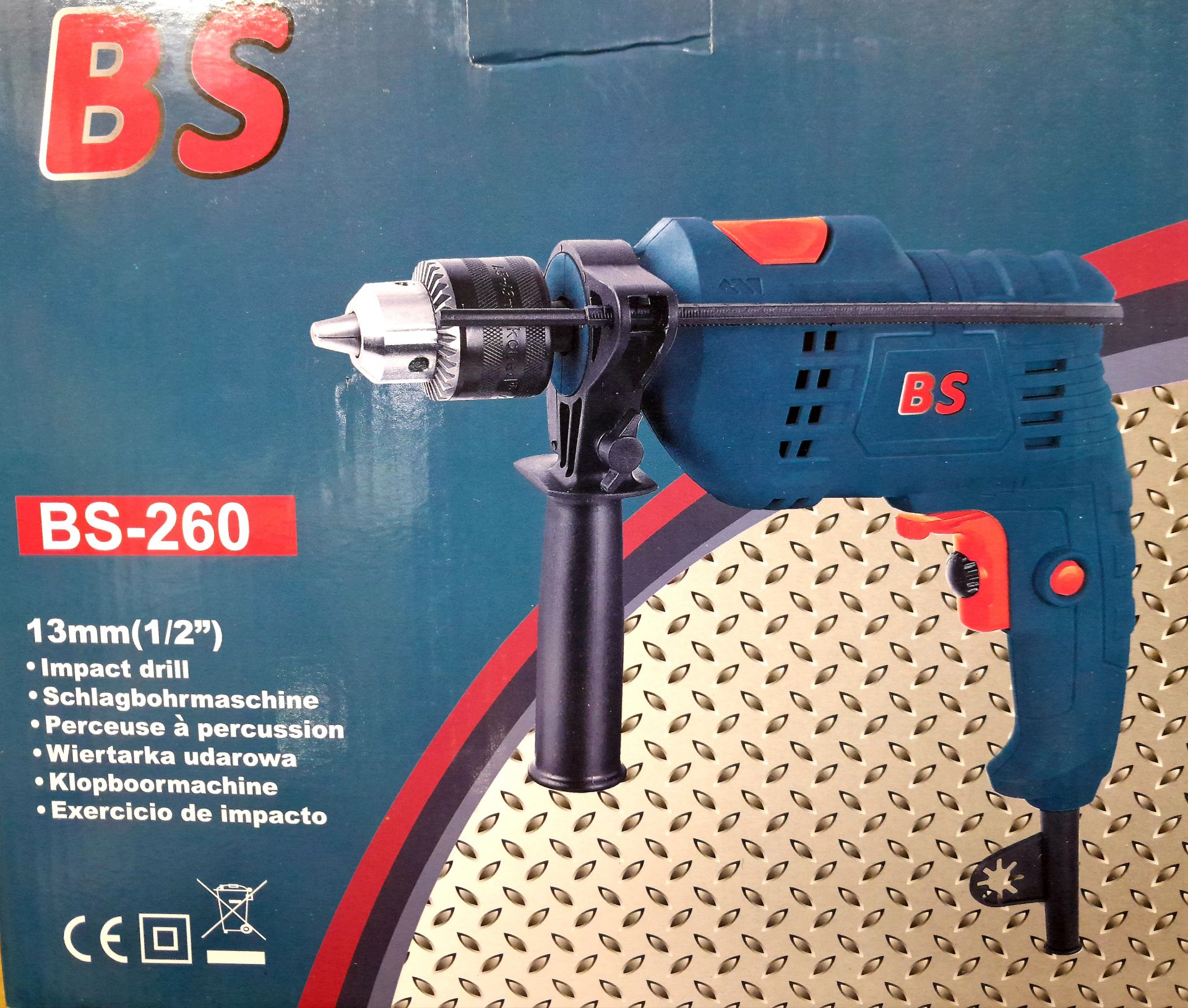 دریل 13 چکشی طرح بوش مدل BS-260